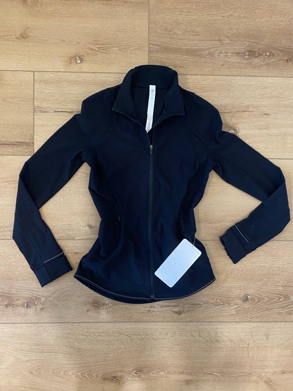 lululemon athletica Black Full‑Zip Utility Jacket